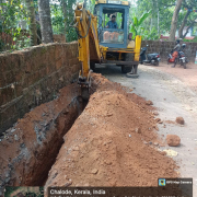 KEEZHALLUR ZONE-3,DISTRIBUTION PIPE LAYING