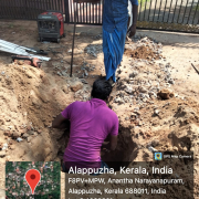 House connection Chandanakkavu AMRUT site Alappuzha