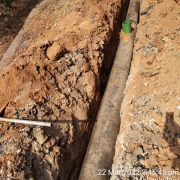 cherani to thadaparamba pumping main work