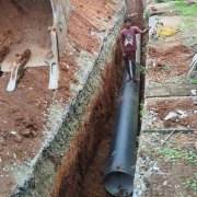 KOLACHERY & ADJOINING PANCHAYATHS GRAVITY MAIN 500mm DI LAYING