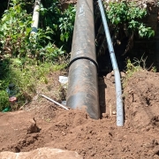 450MM DI  pipe Laying work