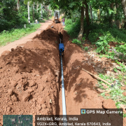 PIPE LAYING @ MANGATTIDAM GP