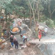 1ST LIFT CONCRETING OF 1.5 LL OHSR @ MATTINITHATTU