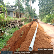 JJM TRIPPANGOTTUR DISTRIBUTION PIPE LAYING