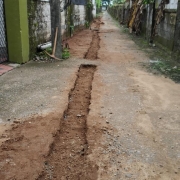 CC Road Restoration Work near Beach 
