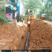 JJM TRIPPANGOTTUR DISTRIBUTION PIPE LAYING