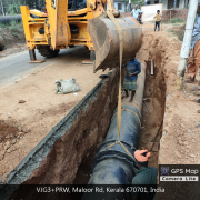 Trippangottur&Adjoining Panchayaths common Gravity Pipe laying
