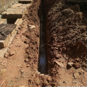 Pipe  laying work