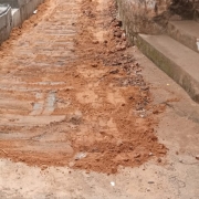 pipe laying work