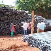 PIPE STORAGE YARD OF NEW MAHI GP