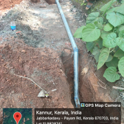 GI CULVERT  80 MM AT DISTRIBUTION LINE