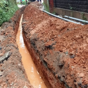 NEW MAHI PANCHAYATH DISTRIBUTION PIPE LAYING