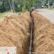 200 mm DI K9 PIPE LAYING WORK 