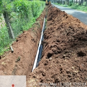 Laying of 300 DI is in progress 