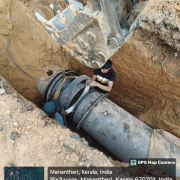 Trippangottur&Adjoining Panchayaths common Gravity Pipe laying