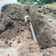 Laying of 200DI is in progress