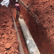 DI Pipe line work
