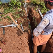 FHTC work in progress at Adichanalloor panchayath 