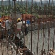 Filter bed Concreting