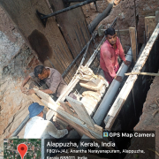 Valve chamber Reinforcement & Shuttering work Chandhanakavu-AMRUT site Alappuzha