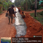 Pipe line road-Kodolipram -concrete