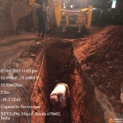 Pope laying along Mayyil KRFB Road 