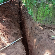 JJM MANGATTIDAM DISTRIBUTION PIPE LAYING