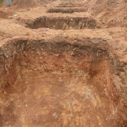  columm excavation completed