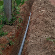 Chettikulangara ward 17 kannamangalam south   Pipe :90mm PVC  No of pipes laid:25