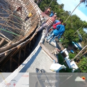 CFL01- Launder wall concreting