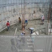 Wash Water Recovery Tank: PCC started