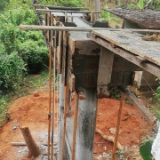 CONSTRUCTION OF STEEL BRIDEGE AT MANDYALAM BRIDGE - GRAVITY MAIN