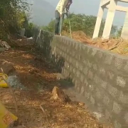  Compound wall Work Is In Progress.