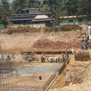 PCC work for pump house