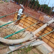 Inner Raft wall Concreting in CFL1