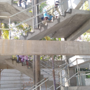 Staircase plastering on progress at Kattachal OHSR