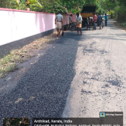 Road restoration Thriprayar Kandassankkadavu Road- Anthikkad (13-05-2024)