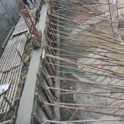 WWRT: partition wall concreting