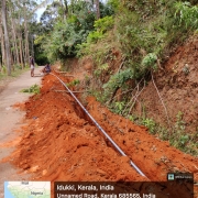 GI Pipe laying in Distribution Zone 1