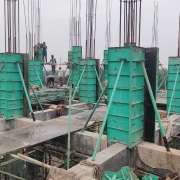 first brace column casting work at ozhalappathy