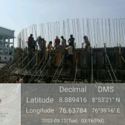 CFL 02- Concreting of Baffle wall first lift 