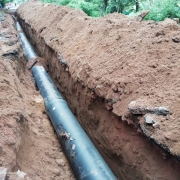 450MM DI PIPE LAYING IN VATANAPPILLY GP
