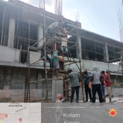 ADMIN BUILDING- Casting of remaining columns