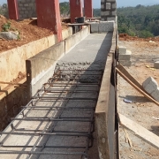 Kadambidi 9.5LL OHSR Compound wall brick work &plastering work