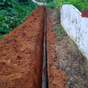 Pipe line Laying at Kattachira