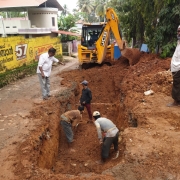 Gap work at Pathiripally