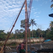 Katoor 12LL OHSR Pile concreting