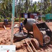 kunnumpuram tank piling work