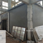 Akethathara tank Store room plastering