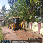 Chettikulangara ward 15 (market junction road) main pvc 90mm work